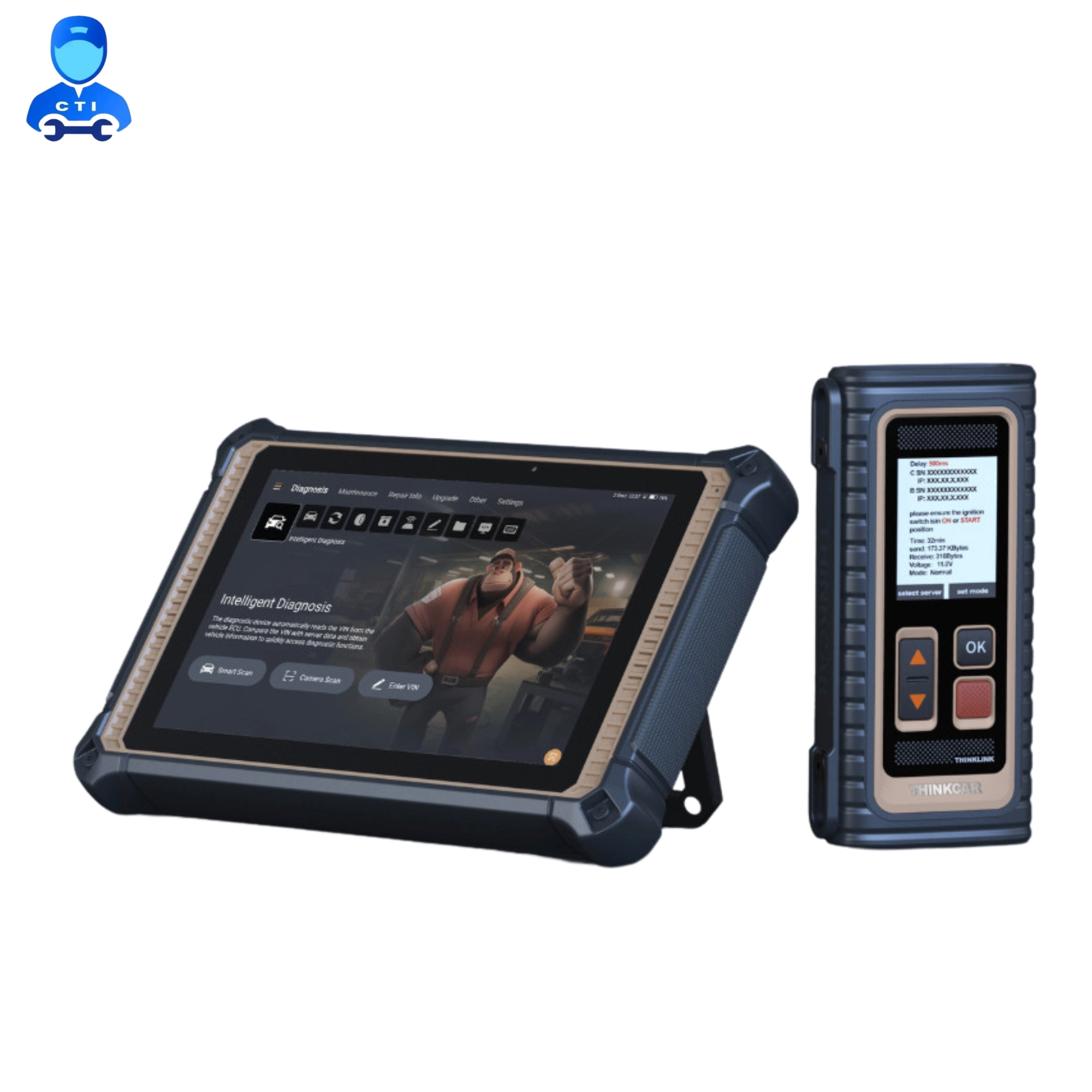 THINKCAR THINKTOOL Expert 391 Professional Diagnostic Tablet with THINKLINK Lite VCI
